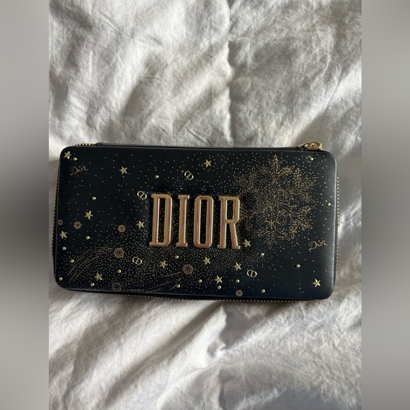 Dior Limited Edition Holiday Clutch – Black & Gold - Picture 4 of 14